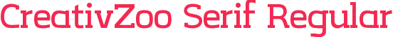 CreativZoo Serif Regular